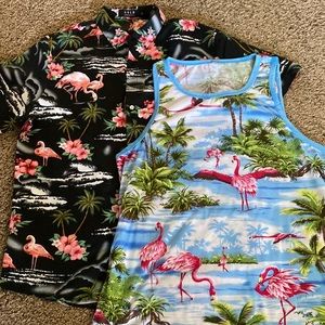 Flamingo shirt bundle